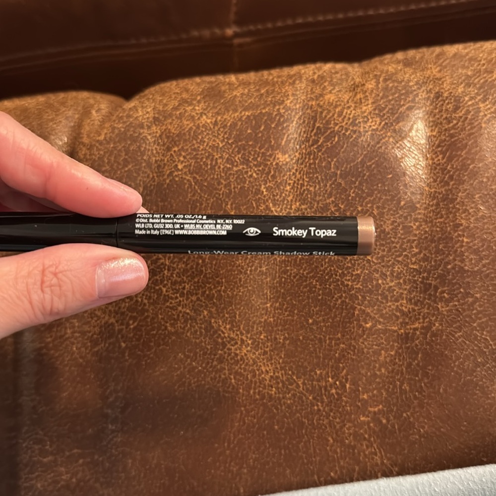 NWOB Bobbi Brown Smokey Topaz Long wear Cream Shadow Stick full size - Picture 3 of 5